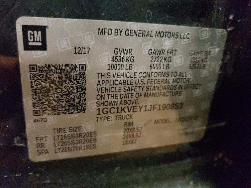 2018 Chevrolet Silverado K2500 Heavy Duty LT