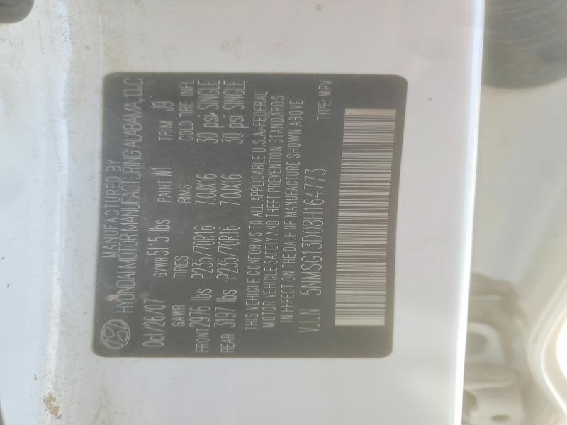 2008 Hyundai Santa fe gls