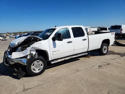Salvage trucks for sale at Grand Prairie, TX auction: 2011 GMC Sierra K2500 SLE