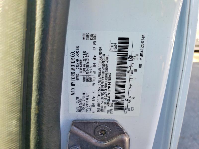 2019 Ford Transit Connect xl