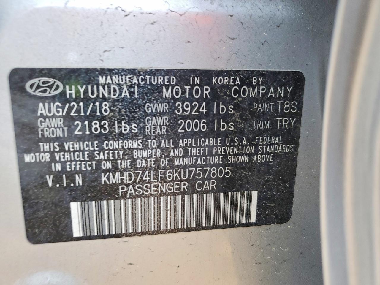2019 Hyundai Elantra se