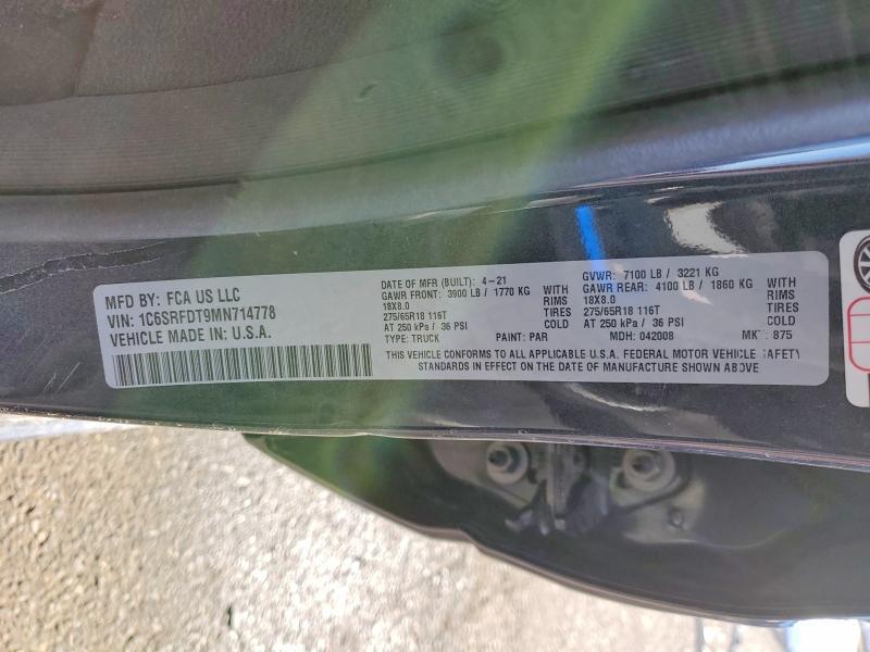 2021 Dodge 1500 Laramie