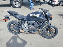 Salvage cars for sale from Copart Los Angeles, CA: 2016 Yamaha Fz07 c