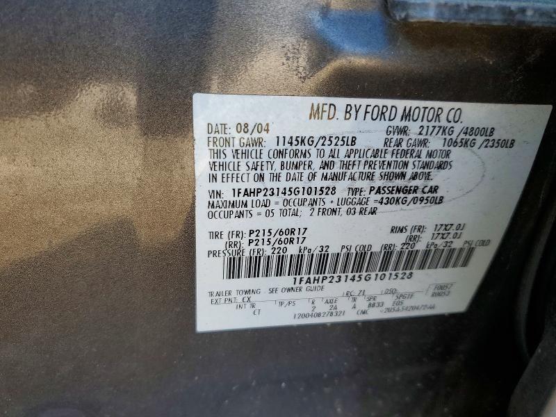 2005 Ford Five Hundred se