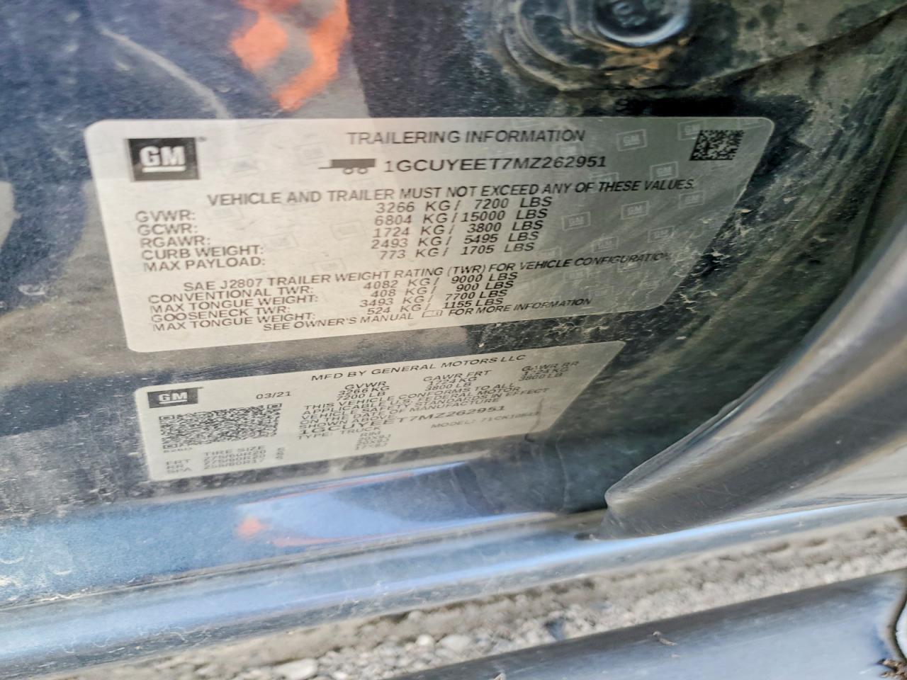 2021 Chevrolet Silverado K1500 RST