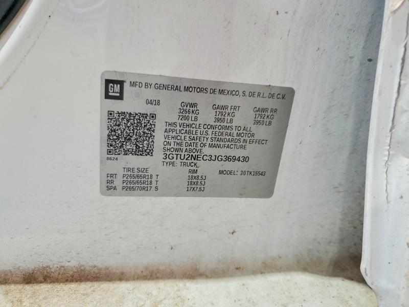 2018 GMC Sierra K1500 SLT