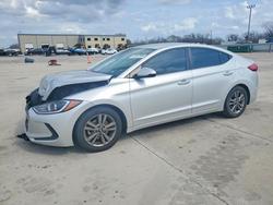 2018 Hyundai Elantra sel for sale in Wilmer, TX