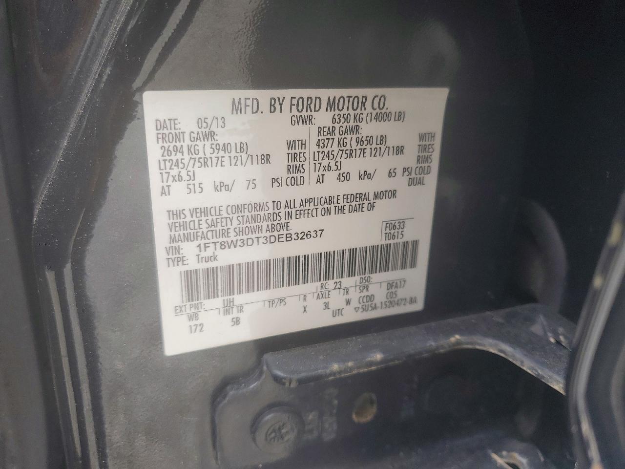 2013 Ford F350 Super Duty