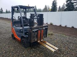 Salvage trucks for sale at Spanaway, WA auction: 2015 Toyt Forklift