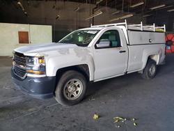 Salvage trucks for sale at Gaston, SC auction: 2018 Chevrolet Silverado C1500