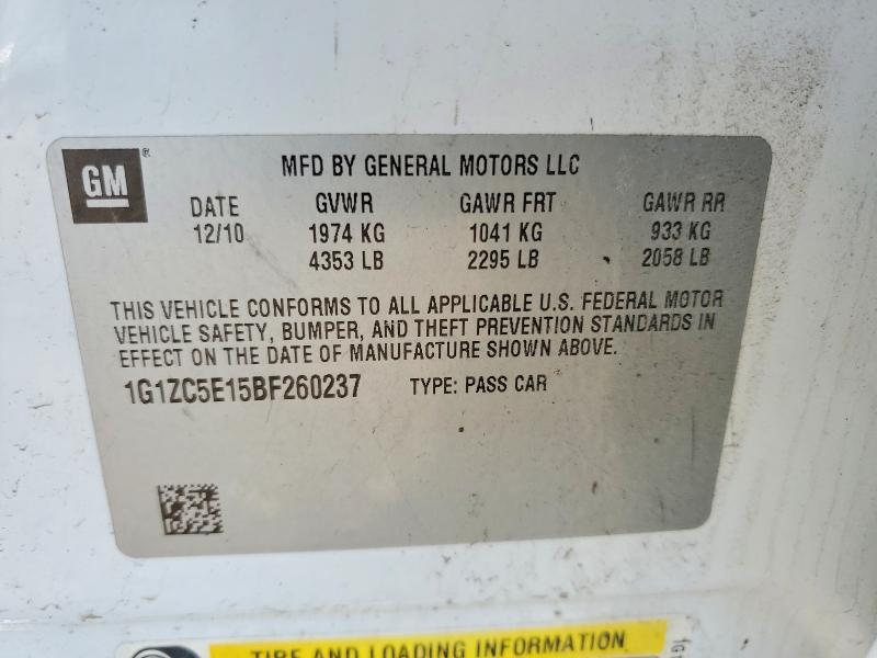 2011 Chevrolet Malibu 1LT