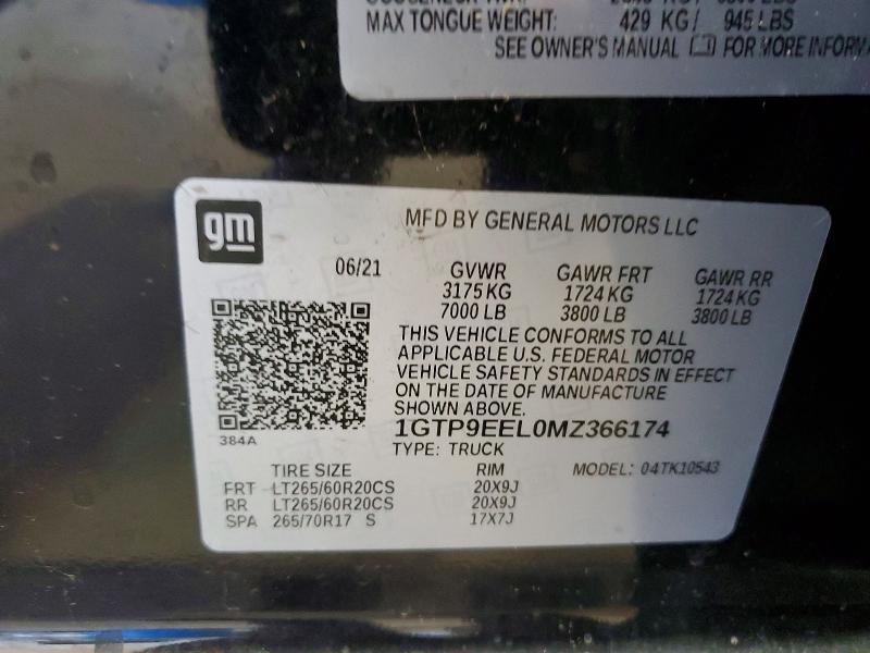 2021 GMC Sierra K1500 AT4