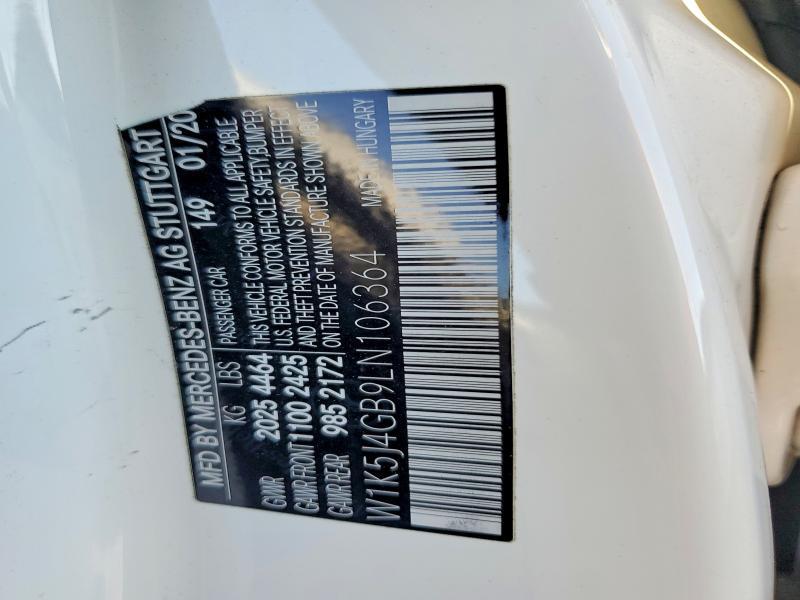 2020 Mercedes-Benz Cla 250