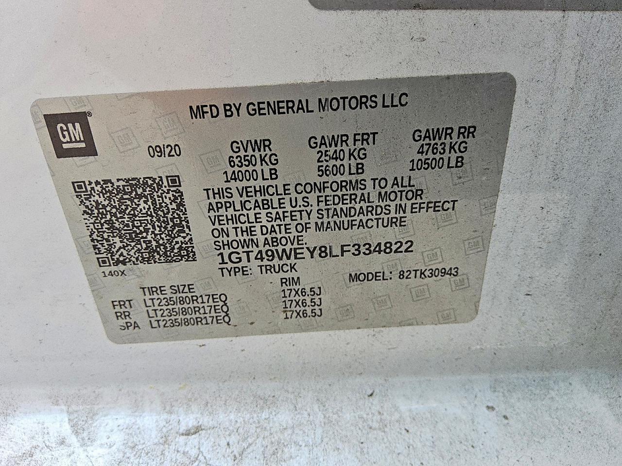 2020 GMC Sierra K3500 Denali