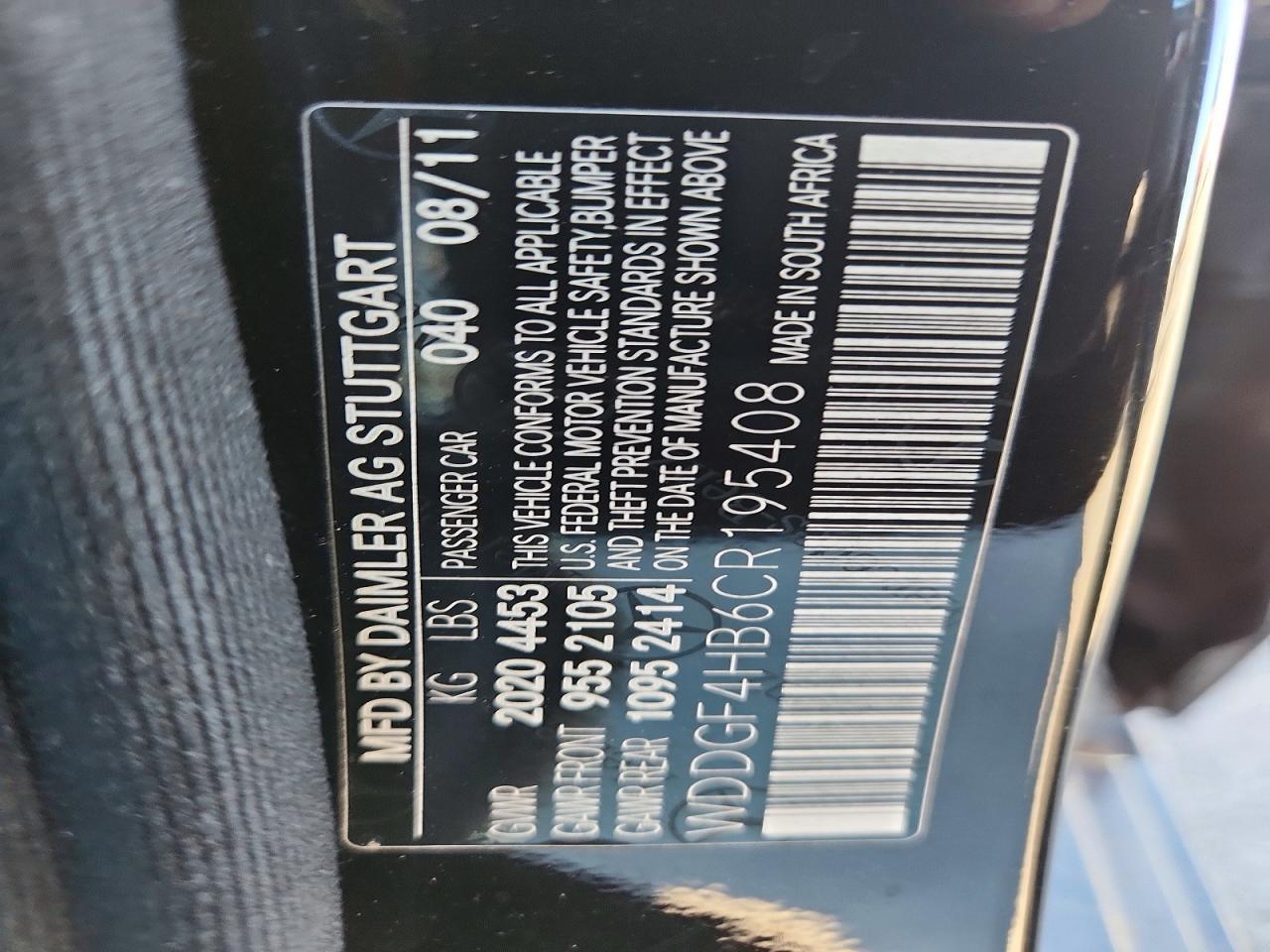 2012 Mercedes-Benz C 250