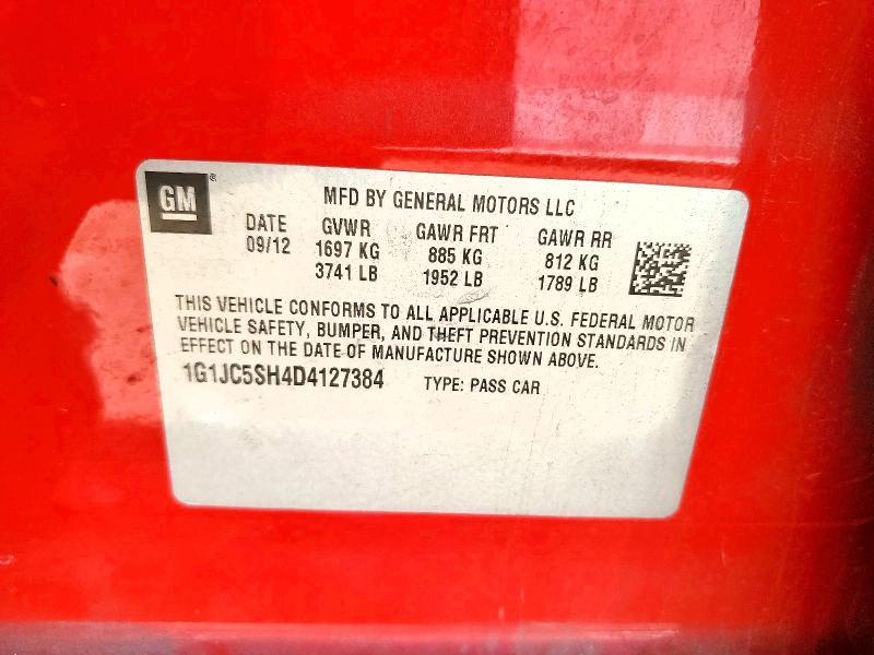 2013 Chevrolet Sonic lt