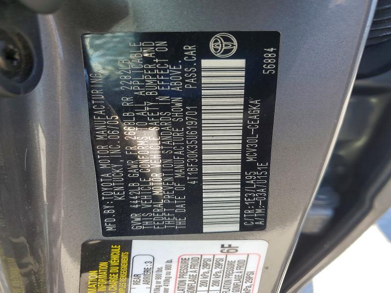 2005 Toyota Camry xle V6