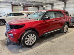 Ford salvage cars for sale: 2021 Ford Explorer Limited