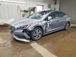 Hyundai salvage cars for sale: 2016 Hyundai Sonata Hybrid Limited