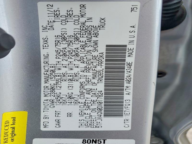 2013 Toyota Tacoma Prerunner