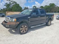 Ford salvage cars for sale: 2007 Ford F150 Supercrew