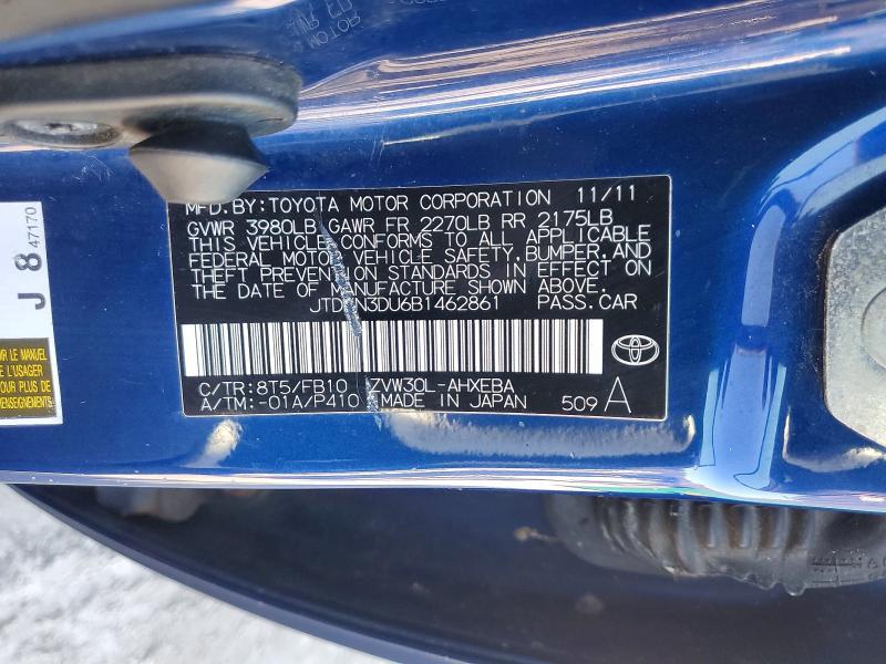 2011 Toyota Prius two