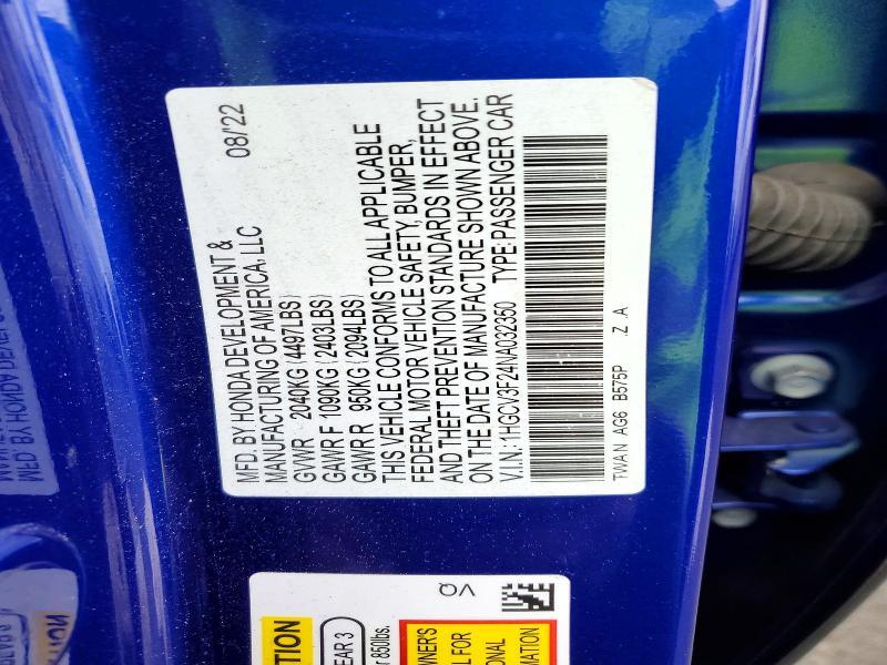 2022 Honda Accord Hybrid Sport