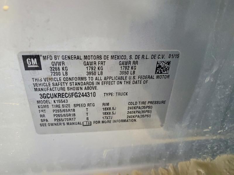 2015 Chevrolet Silverado K1500 LT