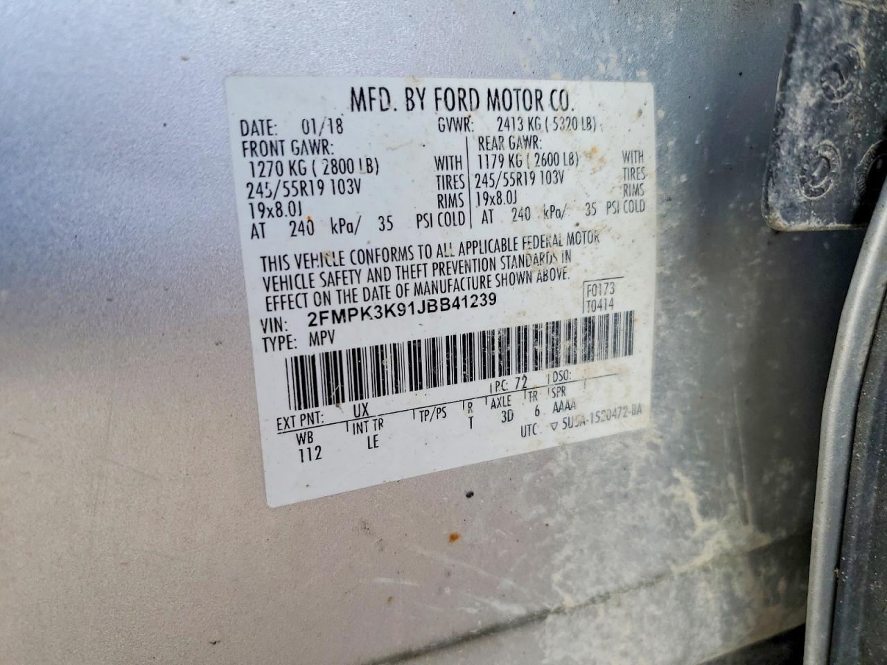 2018 Ford Edge Titanium