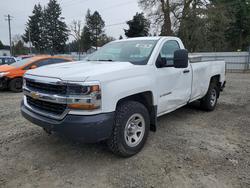 2016 Chevrolet Silverado C1500 en venta en Spanaway, WA