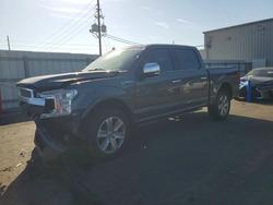 Ford salvage cars for sale: 2019 Ford F150 Supercrew
