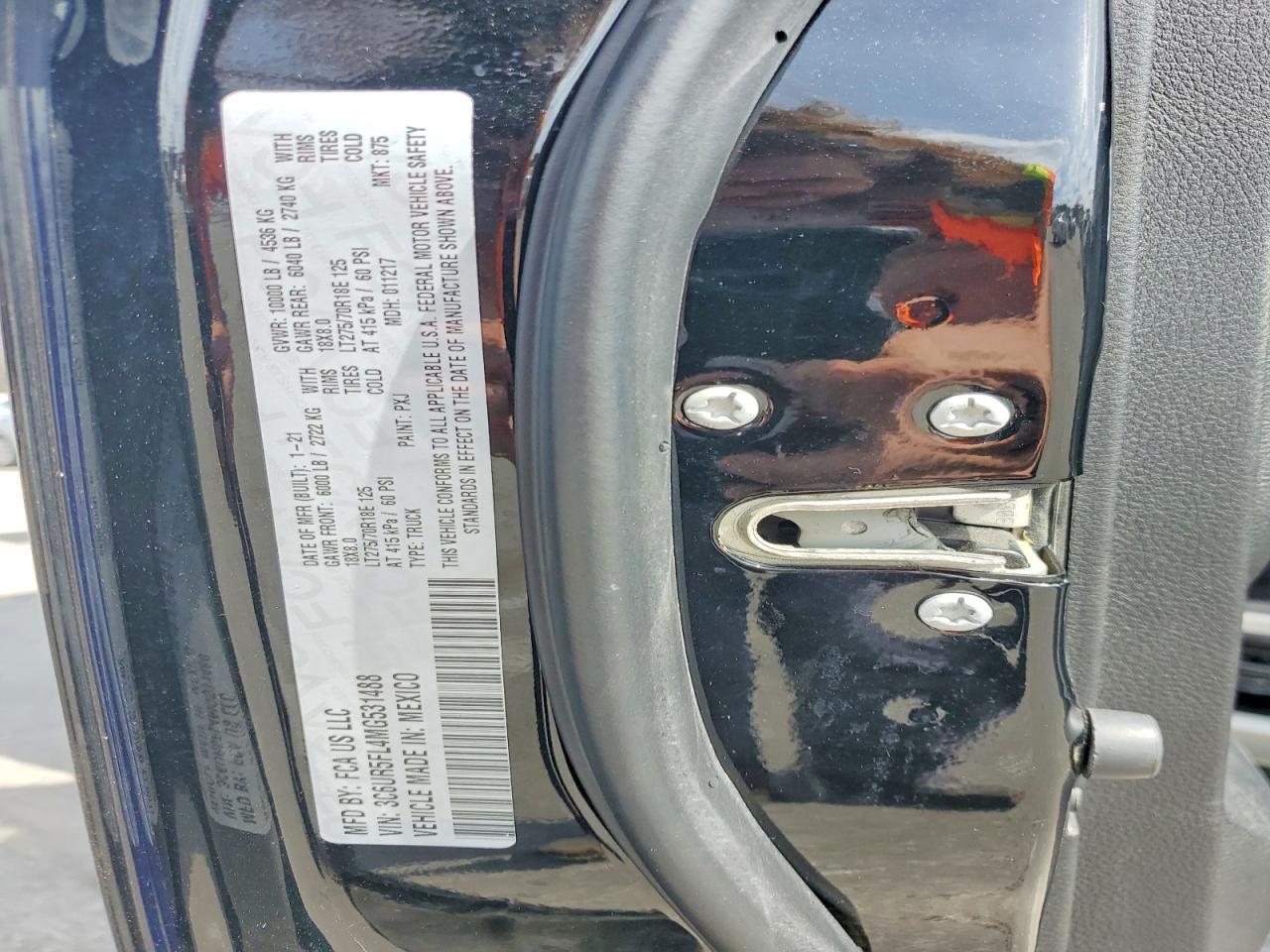 2021 Dodge 2500 Laramie