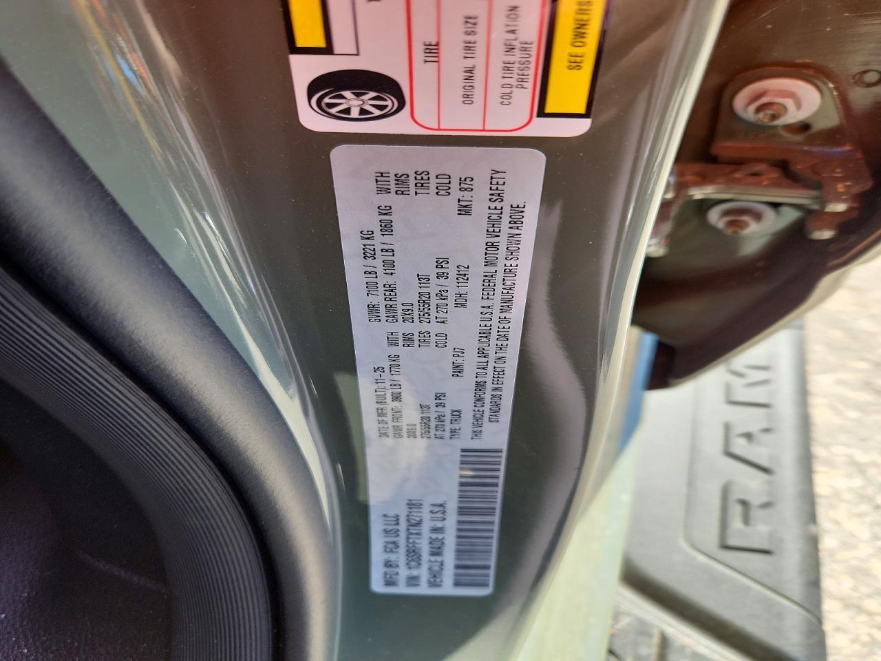 2026 Dodge RAM 1500 BIG Horn