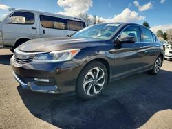 Honda salvage cars for sale: 2017 Honda Accord ex