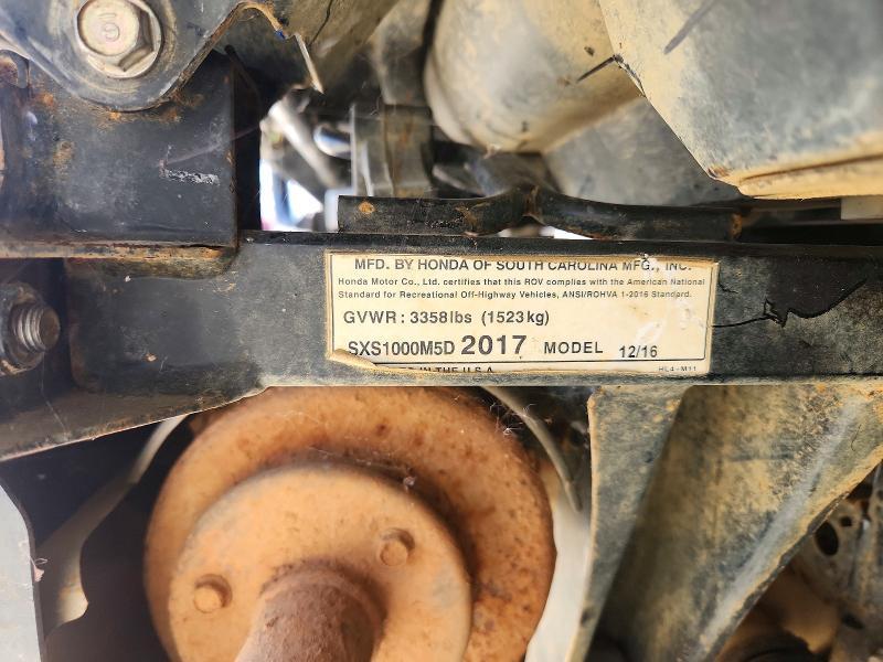 2017 Honda Pioneer-Utility Vehicle