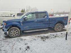 Salvage trucks for sale at Moncton, NB auction: 2020 Ford F350 Super Duty