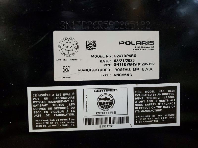 2024 Polaris Indy 650 XC