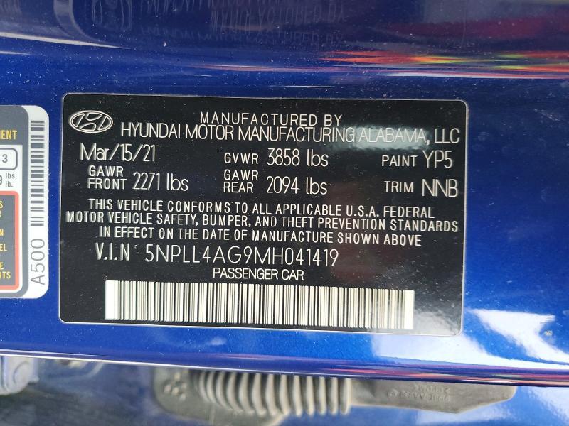 2021 Hyundai Elantra se