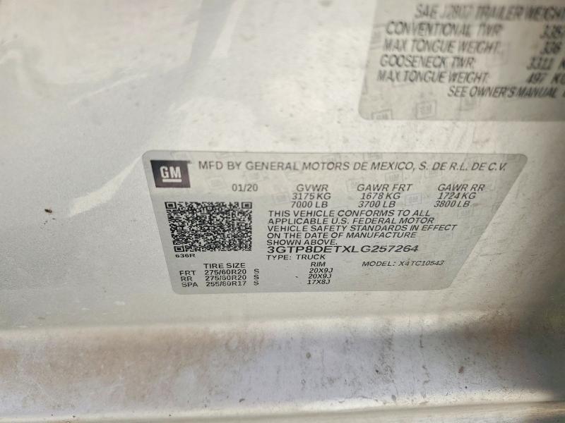 2020 GMC Sierra C1500 SLT