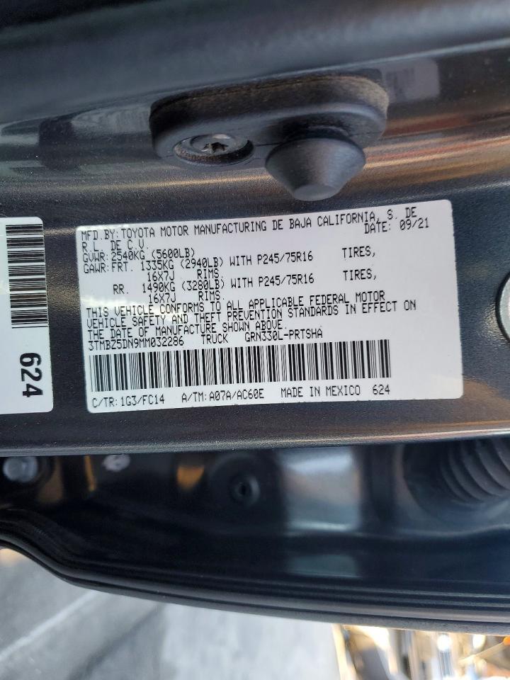 2021 Toyota Tacoma SR5 V6