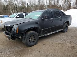 Salvage trucks for sale at Cookstown, ON auction: 2010 Cadillac Escalade EXT Luxury
