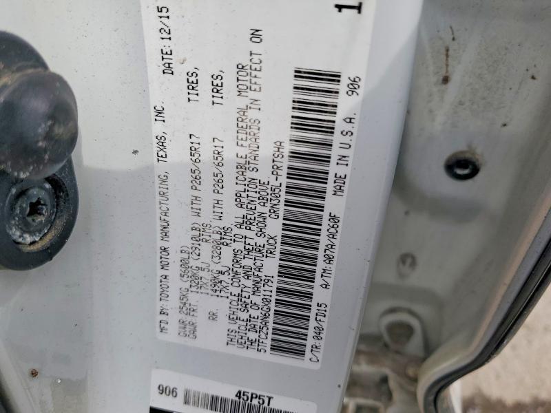 2016 Toyota Tacoma TRD Sport