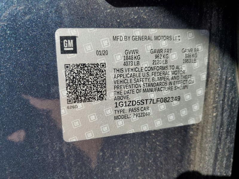 2020 Chevrolet Malibu lt