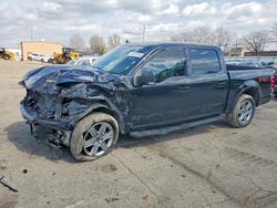 Salvage trucks for sale at Moraine, OH auction: 2018 Ford F150 Supercrew