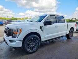 Salvage cars for sale from Copart Mercedes, TX: 2021 Ford F150 Supercrew