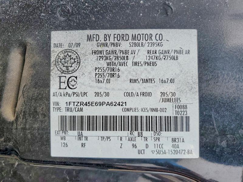 2009 Ford Ranger Super cab