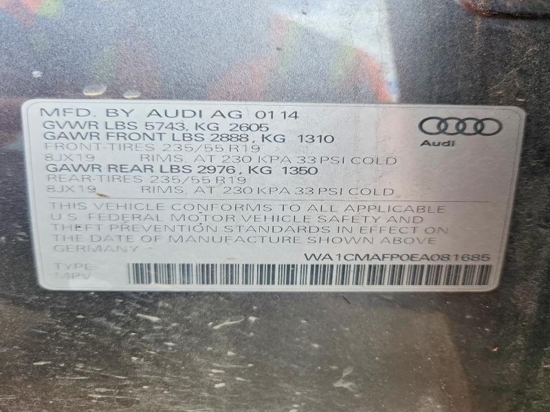 2014 Audi Q5 tdi Premium Plus