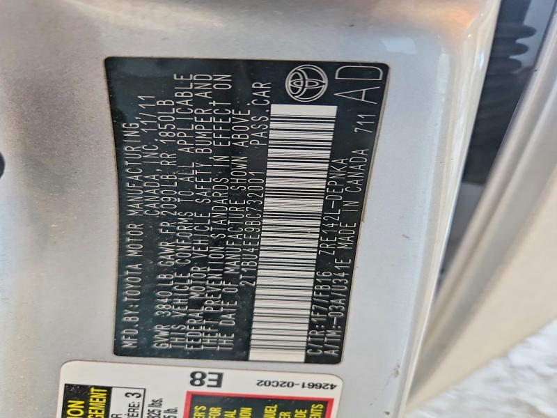 2011 Toyota Corolla le