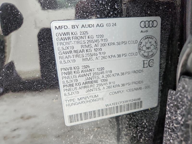 2024 Audi Q3 45 s Line Premium