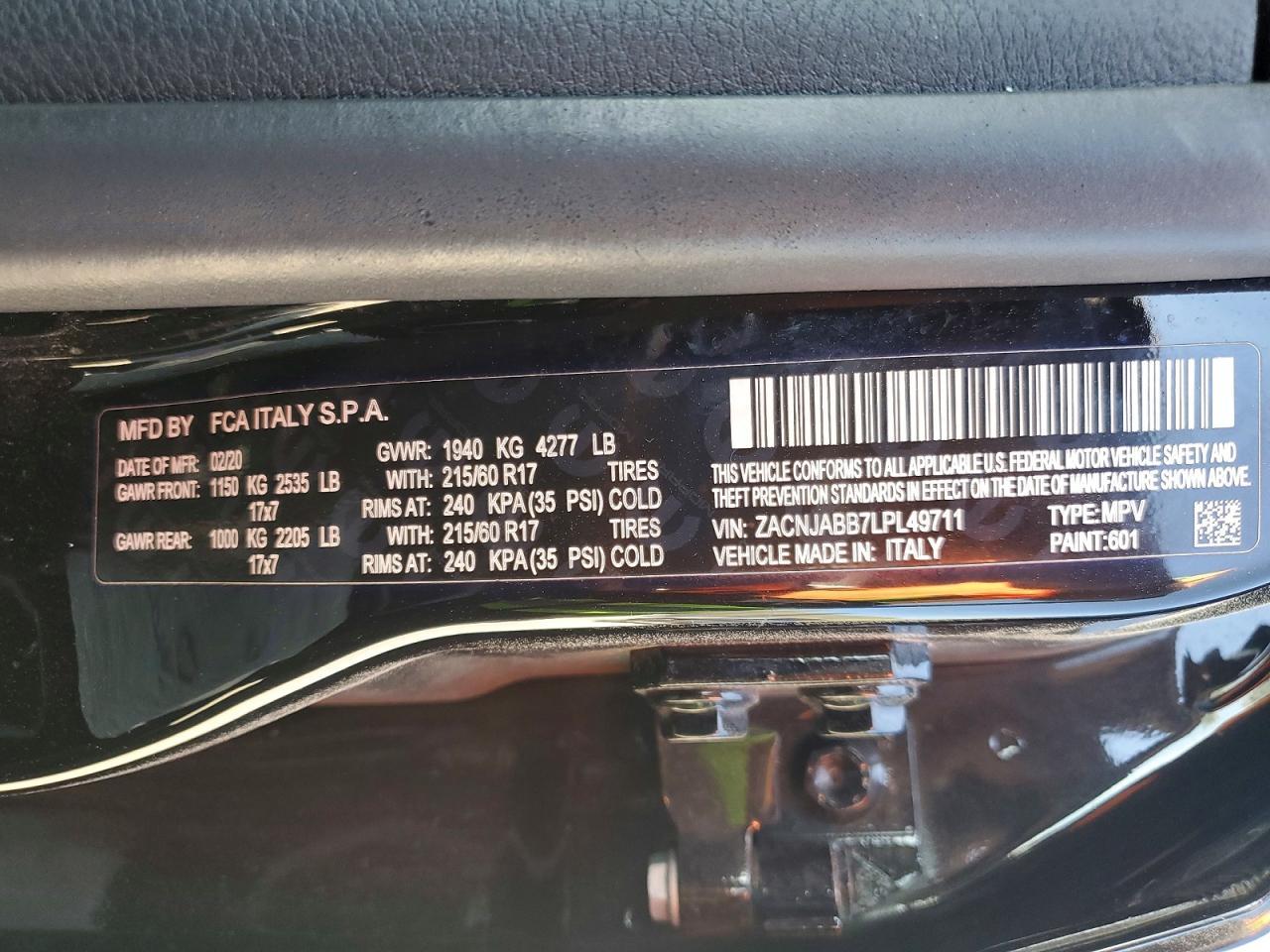 2020 Jeep Renegade Latitude